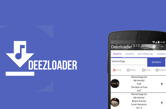 Deezloader APK 4.0 – Deezer Downloader