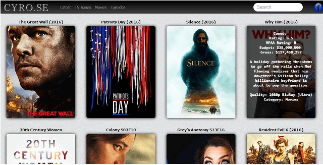 CYRO.SE Movies: The Ultimate Movie Database