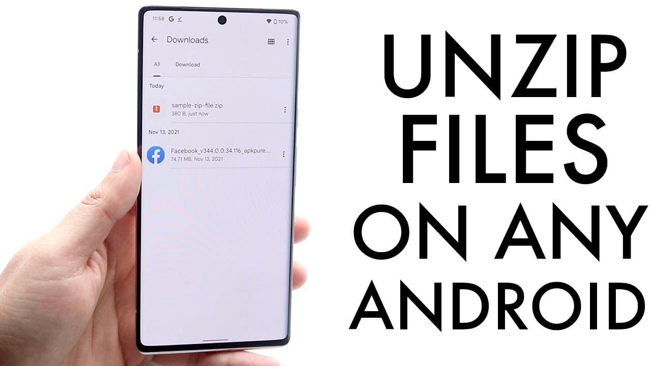 How to Unzip Files On Android?
